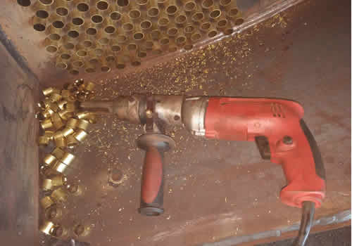 冷凝器换管及凝汽器换管
