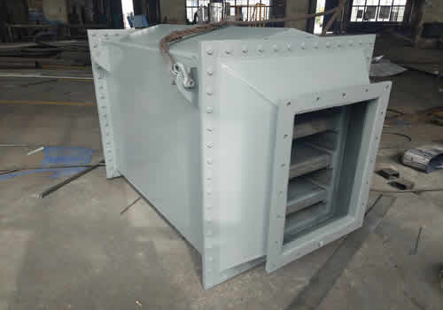 方形风机消声器